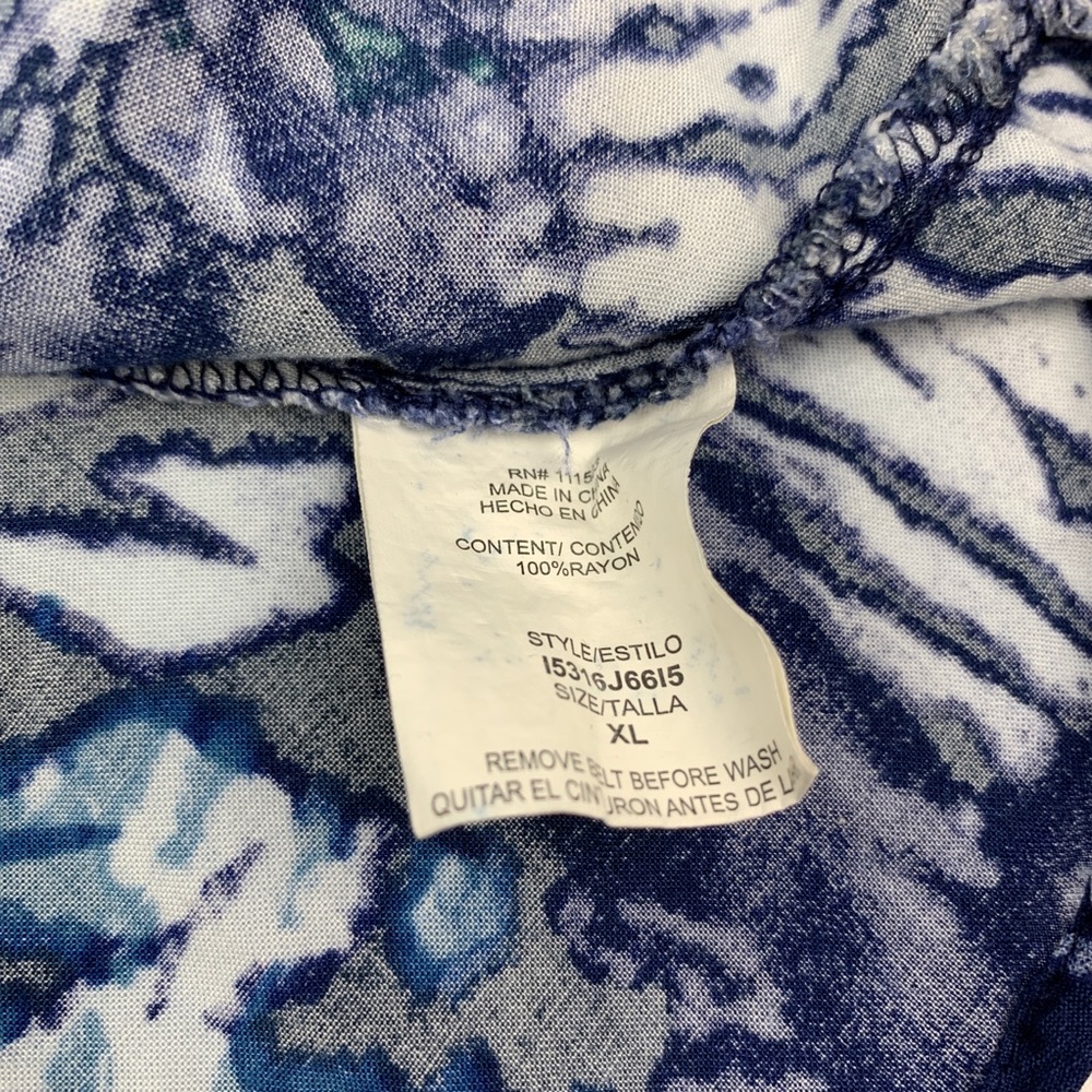 As U Wish Tie-Dye Flutter Sleeve Mini Dress Tunic - Picture 8 of 10